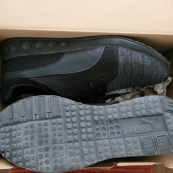 Puma Carson Runner Knit (Black)- Mens sz 10 US - Picture 7 of 7
